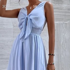 NWOT Tie Front Summer Dress